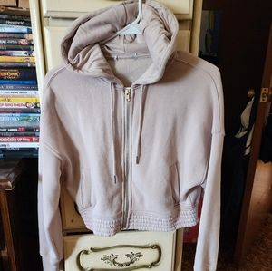 Womens size small crop zip up NWOT
